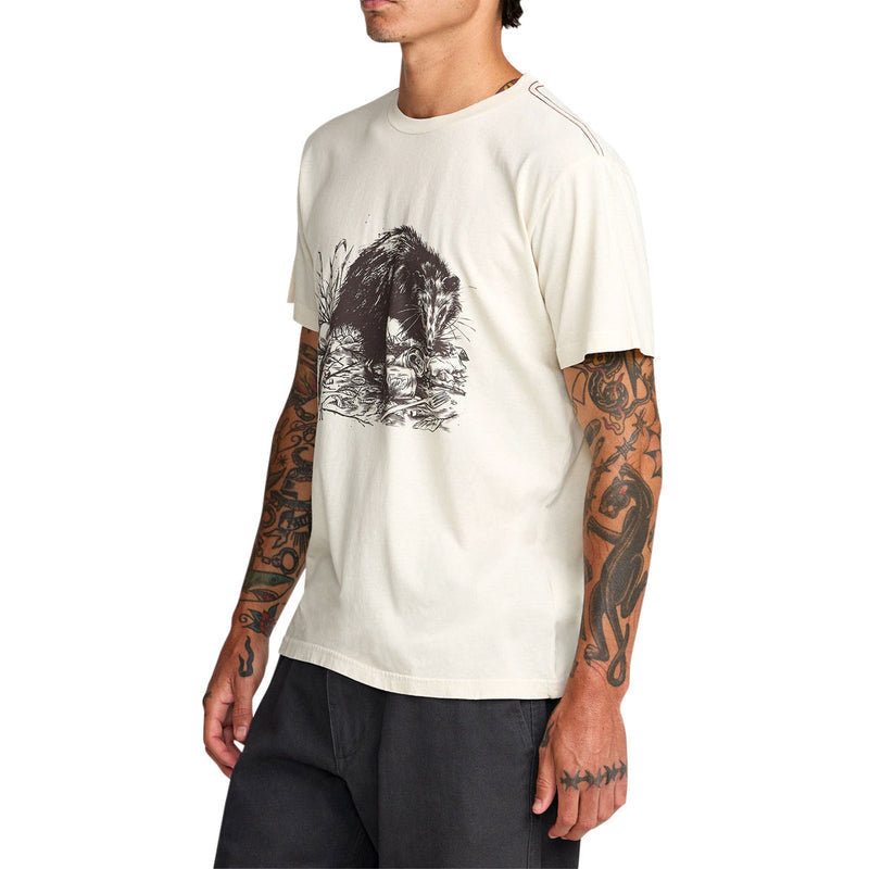 RVCA Horton Possum T-Shirt - Ceramic
