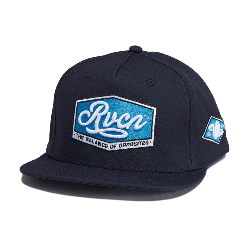 RVCA Majors Snapback Hat - Navy