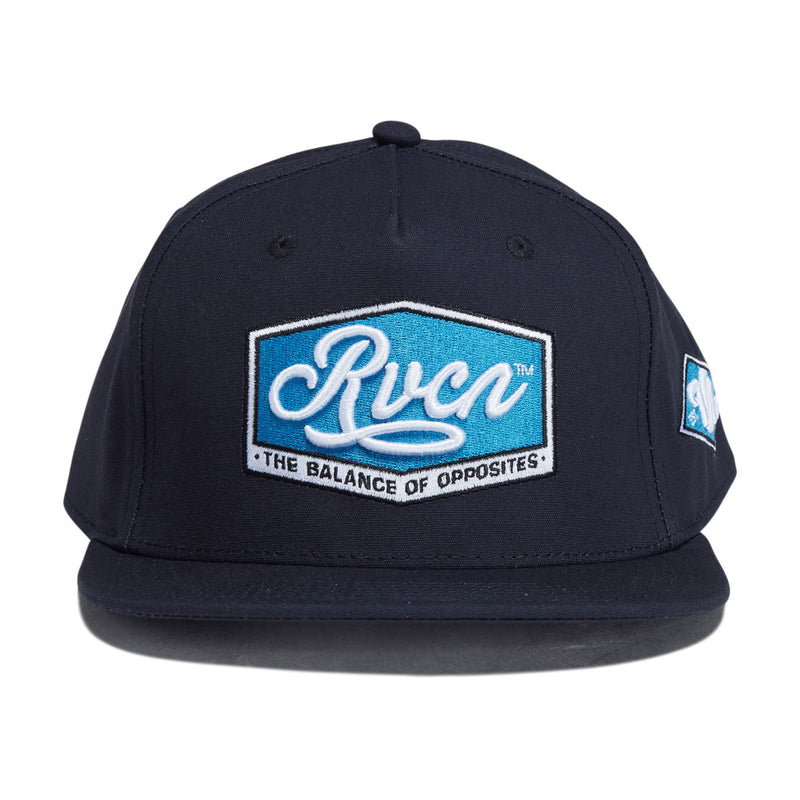 RVCA Majors Snapback Hat - Navy