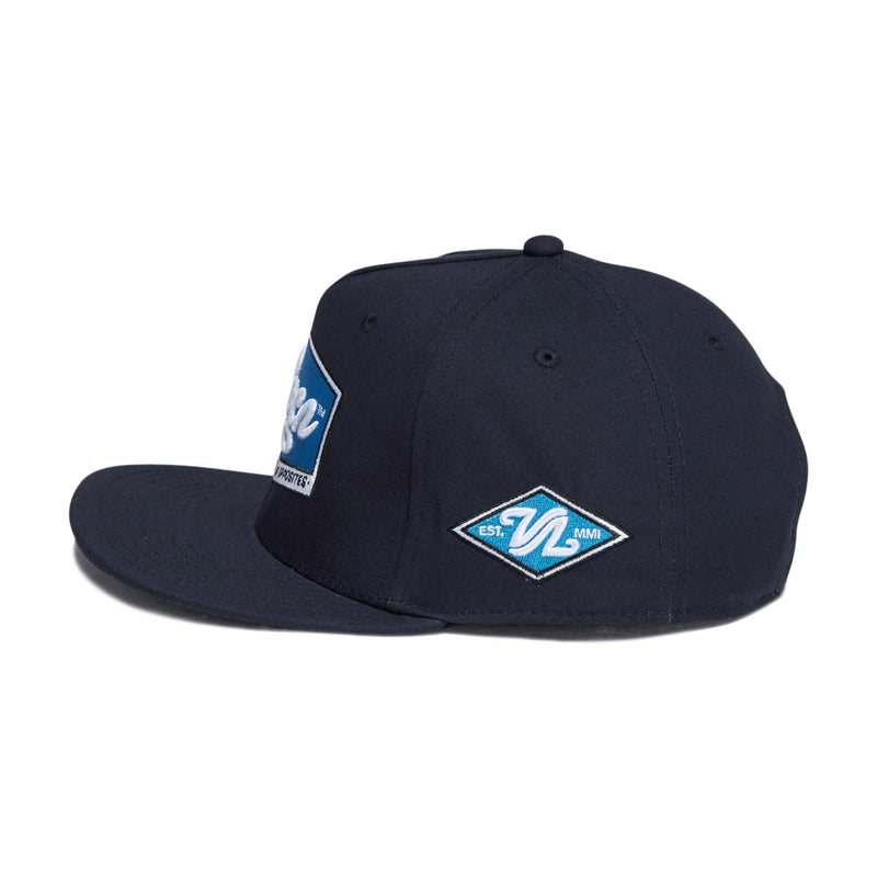 RVCA Majors Snapback Hat - Navy