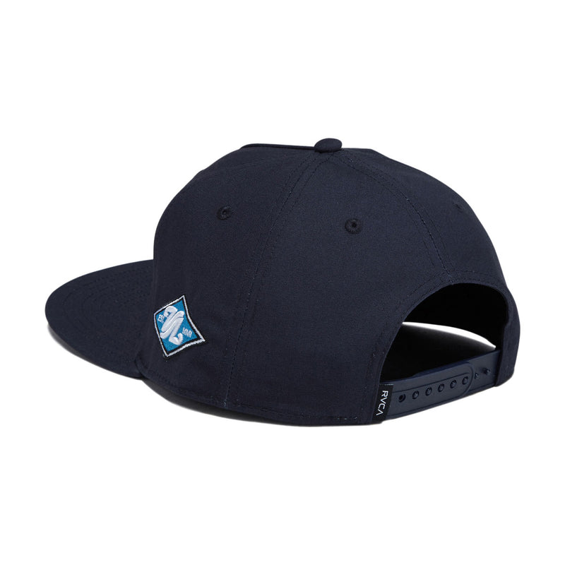 RVCA Majors Snapback Hat - Navy