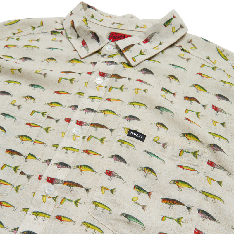 RVCA Tackle Shop Shirt - Wheat