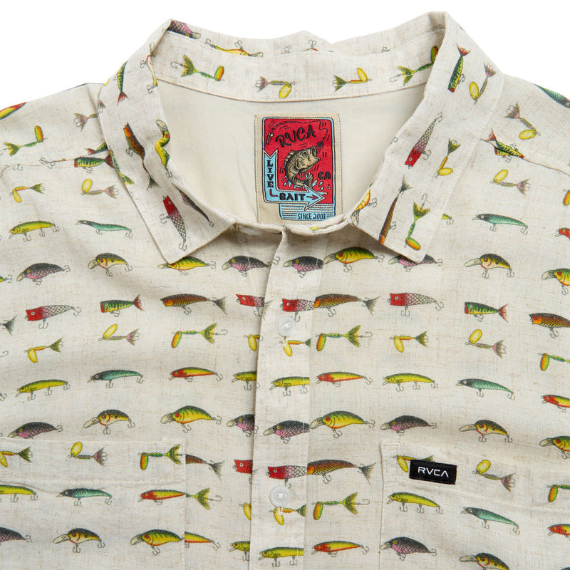 RVCA Tackle Shop Shirt - Wheat