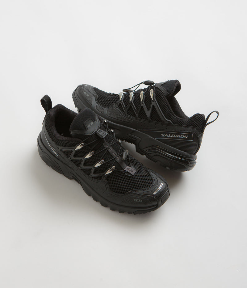 Salomon ACS+ OG Shoes in Black and Black / Silver