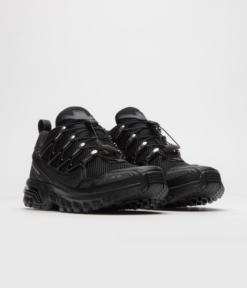 Salomon ACS+ OG Shoes in Black and Black / Silver