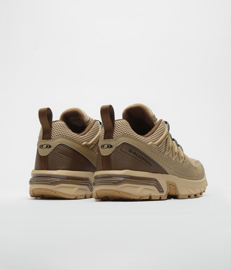 Salomon ACS+ OG Shoes in Safari and Kelp / Dark Earth