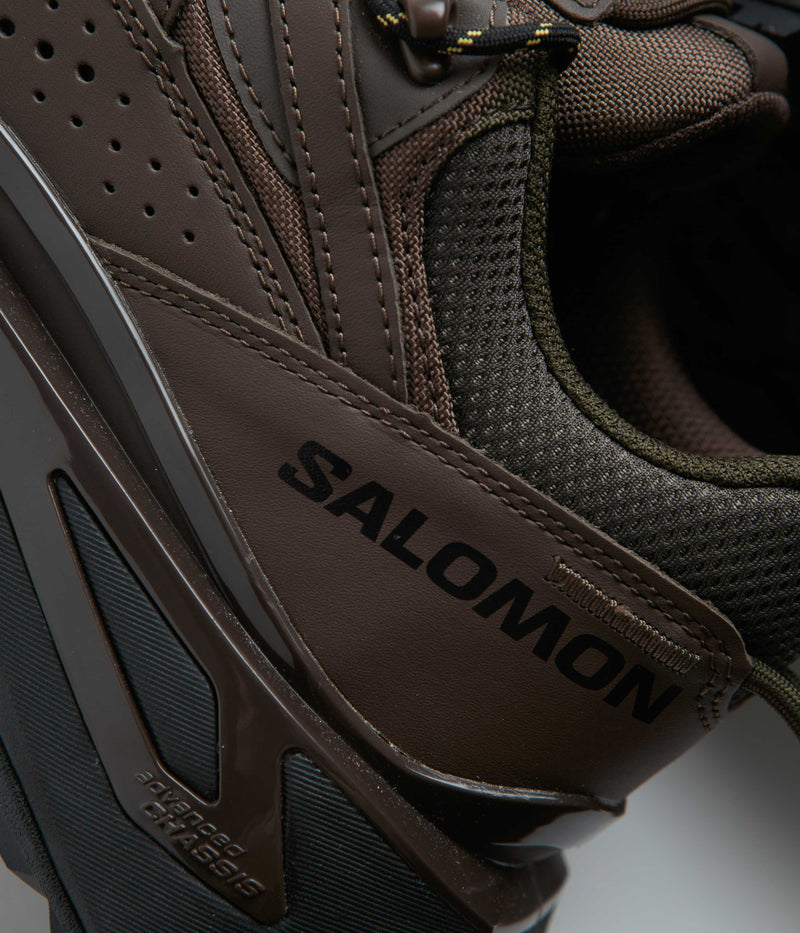 Salomon Odyssey ELMT Low LTR Shoes in Wren and Delicioso / Black