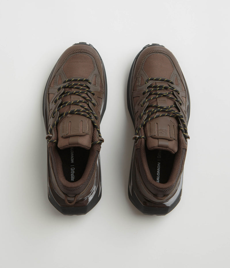 Salomon Odyssey ELMT Low LTR Shoes in Wren and Delicioso / Black