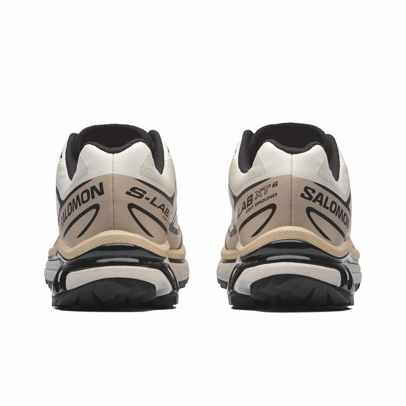 Salomon Unisex XT-6 (Vanilla Ice/Black/Silver Cloud)