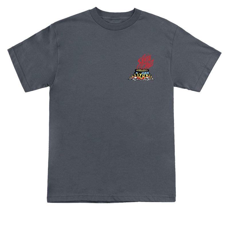 Santa Cruz Salba Voodoo Frame T-Shirt - Charcoal