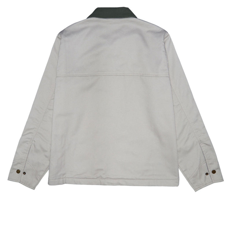Santa Cruz Womens Twill Maverick Chore Coat Jacket - Bone