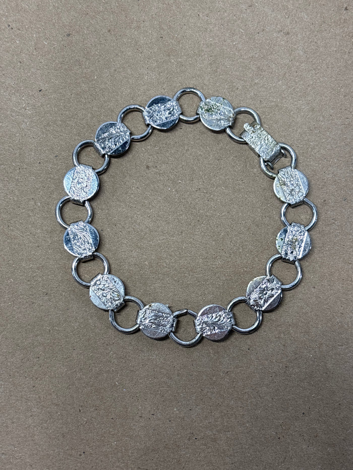 Sarah Coventry Silver Tone Bracelet