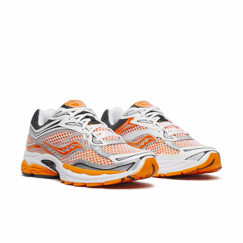 Saucony Men's ProGrid Omni 9 (White/Fuego)