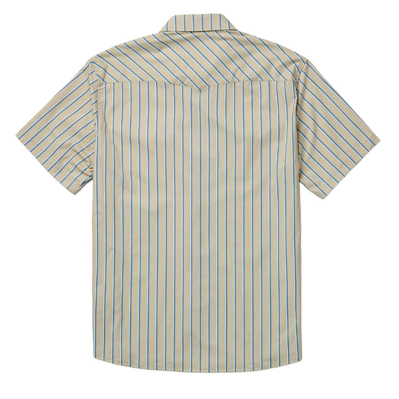 Seager El Ranchero Shirt - Tidal Foam Stripe