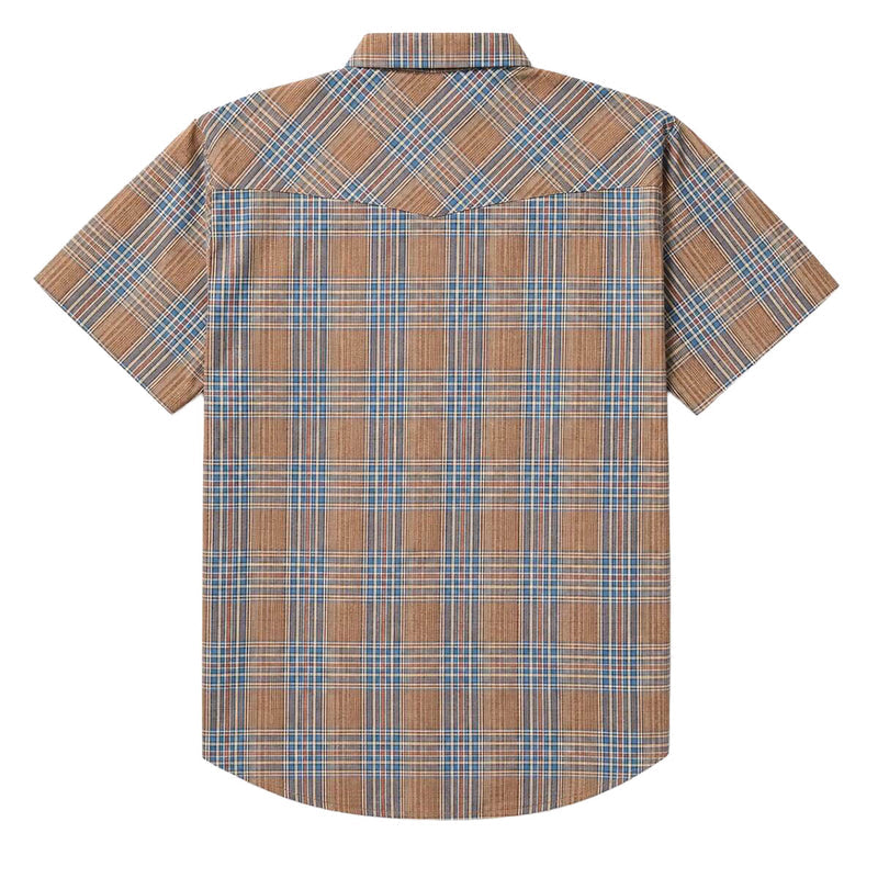 Seager Sawtoof Shirt - Faded Navy Plaid