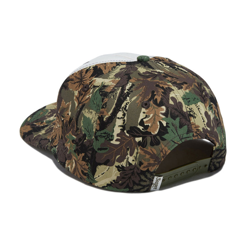 Seager Uncle Bill Snapback Hat - Camo/Cream