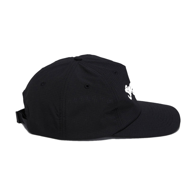 Seager Uphill Tech Strapback Hat - Black