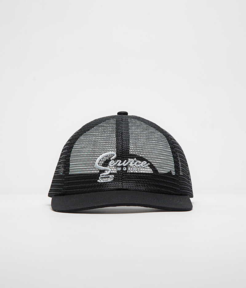 Service Works Mesh Espresso Cap in Black