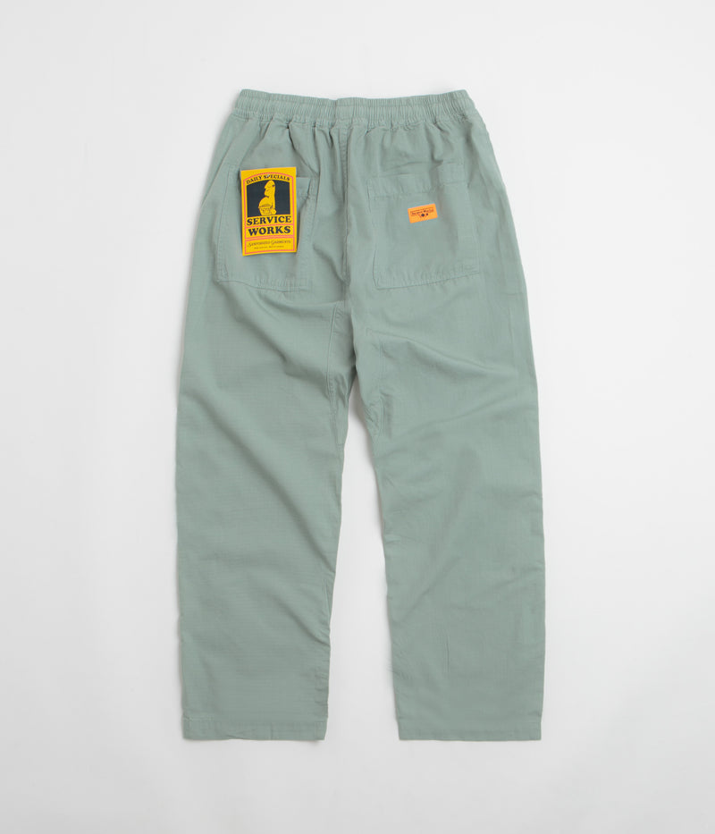 Service Works Ripstop Chef Pants in Sage