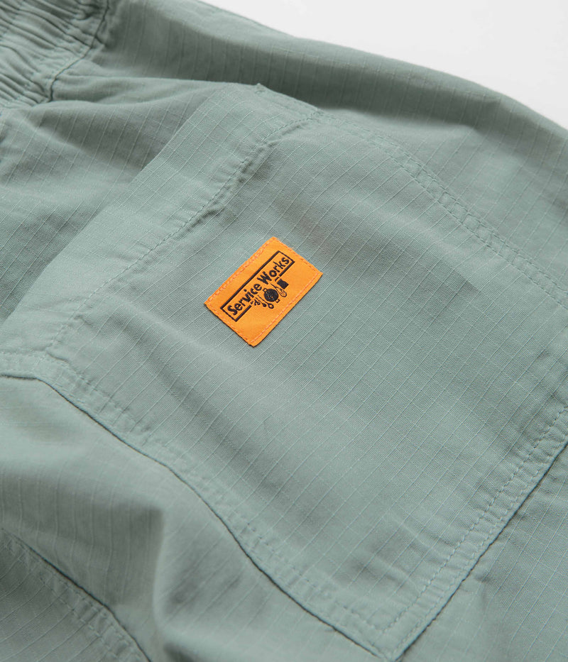 Service Works Ripstop Chef Pants in Sage
