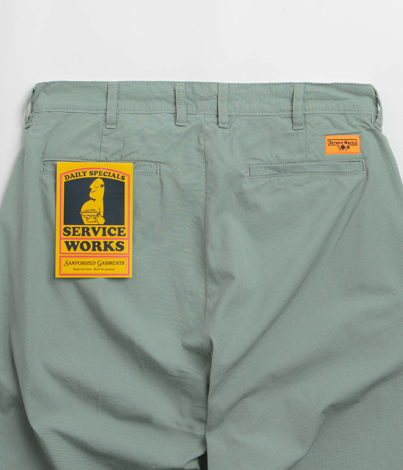 Service Works Ripstop Part Timer Pants in Sage