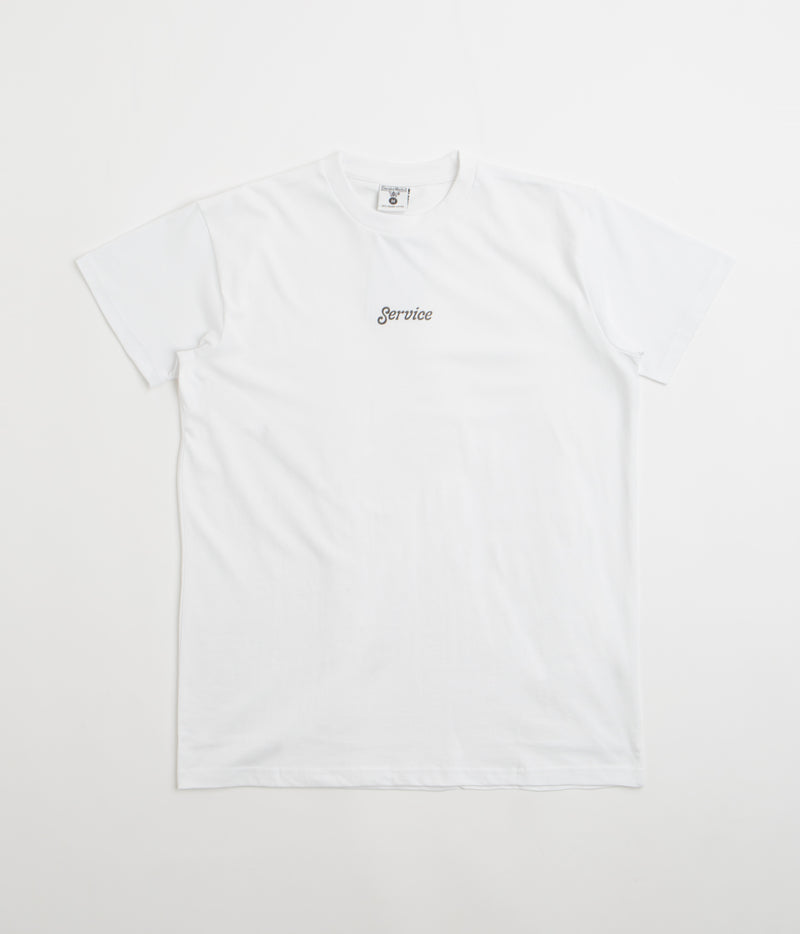 Service Works Service Logo T-Shirt in White
