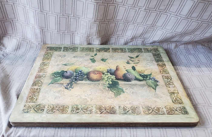 Set of 4 Pimpernel "Tuscan Palette" Placemats