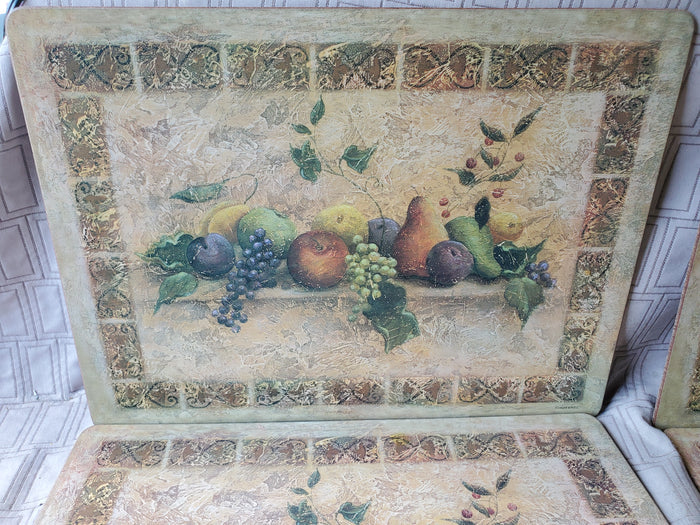 Set of 4 Pimpernell "Tuscan Palette" Placemats