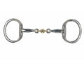 Shires Blue Sweet Flat Eggbutt with Lozenge Bit