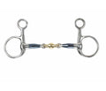 Shires Blue Sweet Iron Hanging Cheek with Lozenge Bit