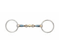 Shires Blue Sweet Iron Loose Ring with Lozenge Bit