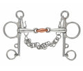 Shires Double Jointed Copper Lozenge Pelham Bit