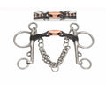 Shires Double Jointed Sweet Iron Pelham Bit