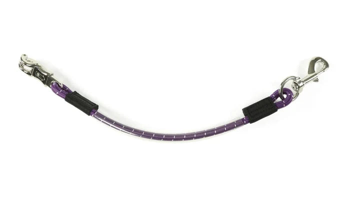 Shires Heavy Duty Bungee Trailer Tie- Purple