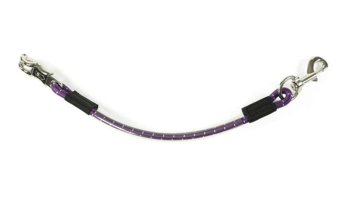 Shires Heavy Duty Bungee Trailer Tie- Purple