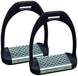 Shires Stirrup Irons with Metal Thread- 4.75"