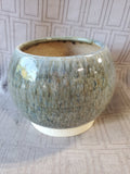 Signed Glazed Pottery Vase