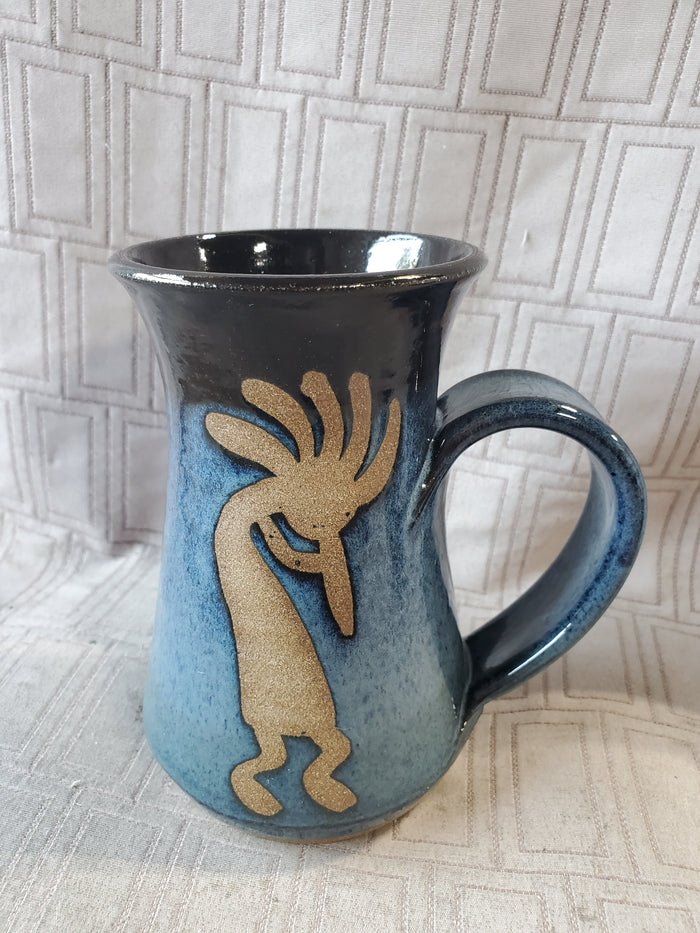 Signed Kokopelli Pottery Mug