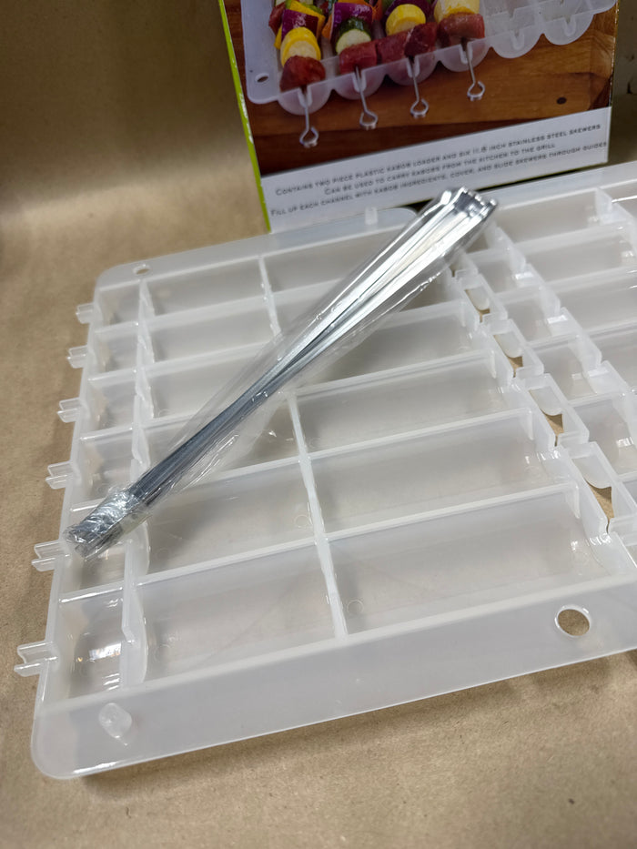 Skewer Express Easy Kabob Loader With Box - Appears Unused