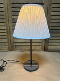 Small Gray Table Lamp (Needs New Shade)