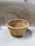 Small Woven Basket - Signed By Ezra Carson
