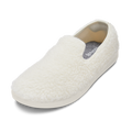 Smallbirds Wool Loungers - Big Kids - Natural White Fluffs (Natural White Sole)