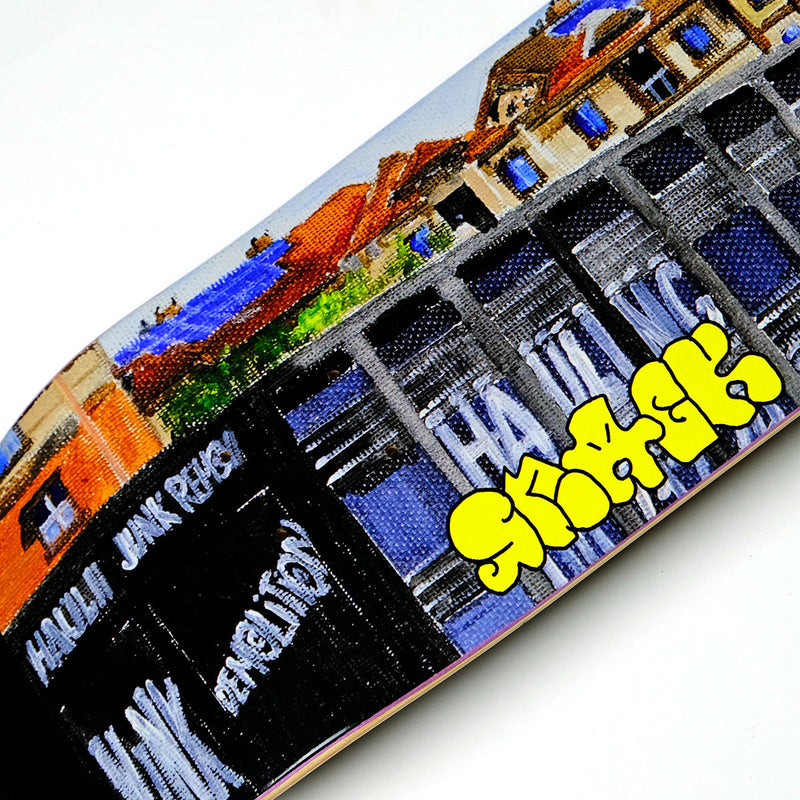 Snack Beall Junk Removal Skateboard Deck - 8.10"