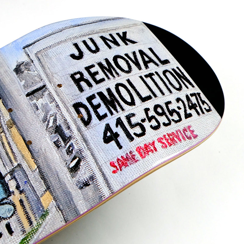 Snack Beall Junk Removal Skateboard Deck - 8.10"