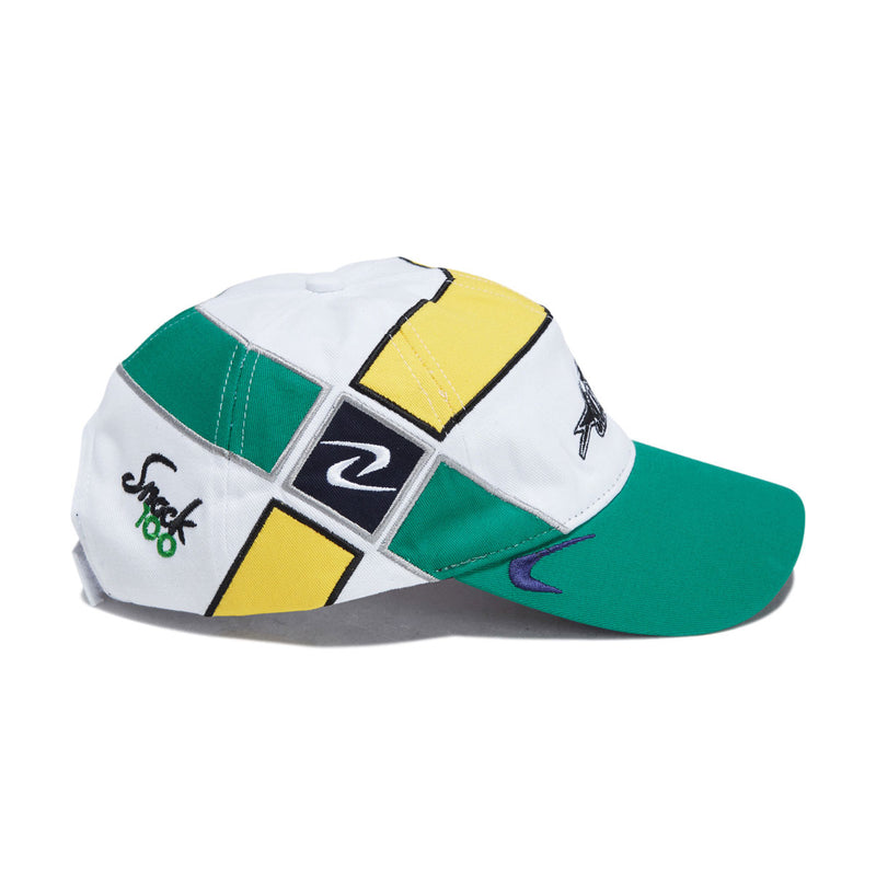 Snack Circuit Hat - White/Green/Yellow