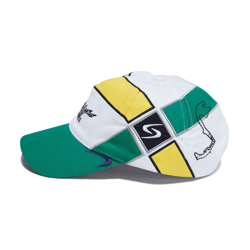 Snack Circuit Hat - White/Green/Yellow