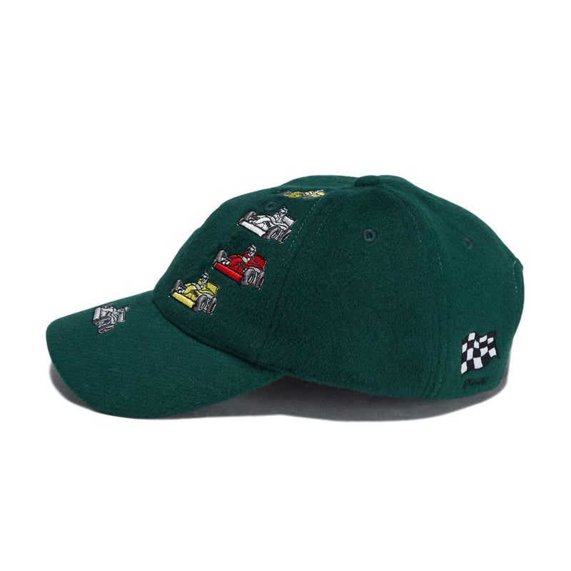 Snack Pole Position Hat - Green Wool