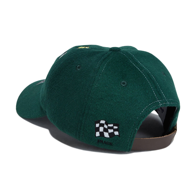 Snack Pole Position Hat - Green Wool