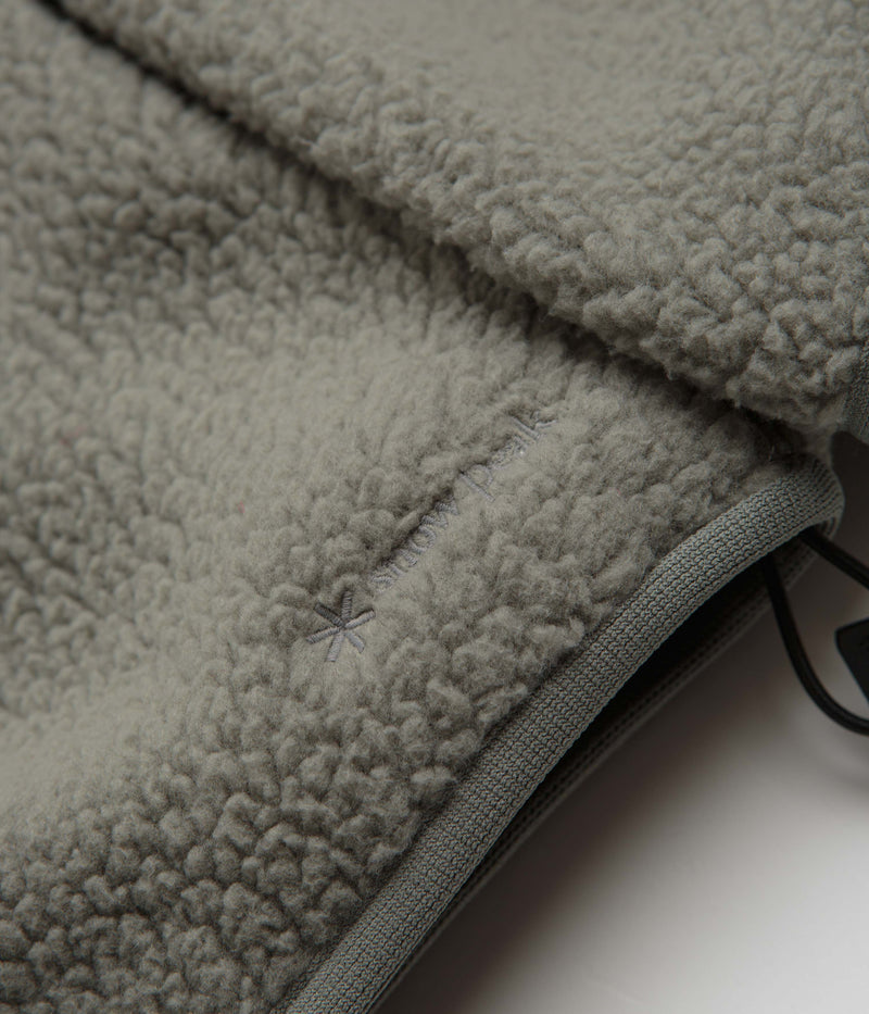 Snow Peak Thermal Boa Fleece Jacket in Grey