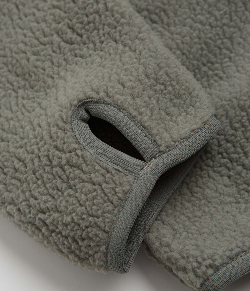 Snow Peak Thermal Boa Fleece Jacket in Grey